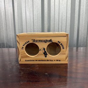 Par de Cajas Decorativas de Madera para Té - imagen 11