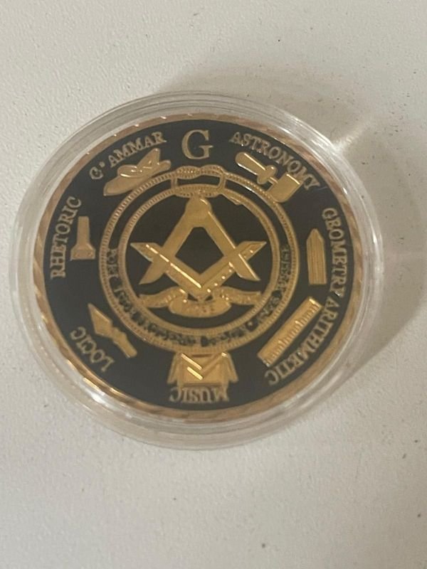 Moneda Conmemorativa Masónica - Una Joya de la Masonería - imagen 6