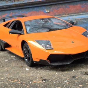 Réplica Lamborghini Murciélago LP 670-4 SV Naranja - imagen 1