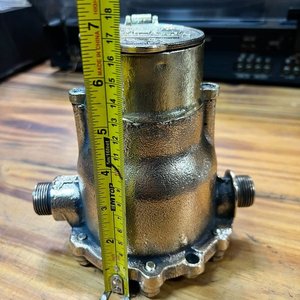 Antiguo Contador de Agua de Bronce Stella-CN Francia - imagen 5