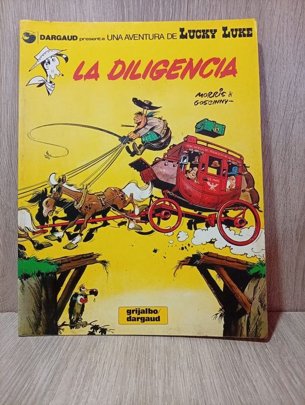 Revista Lucky Luke - La Diligencia - Grijalbo/Dargaud