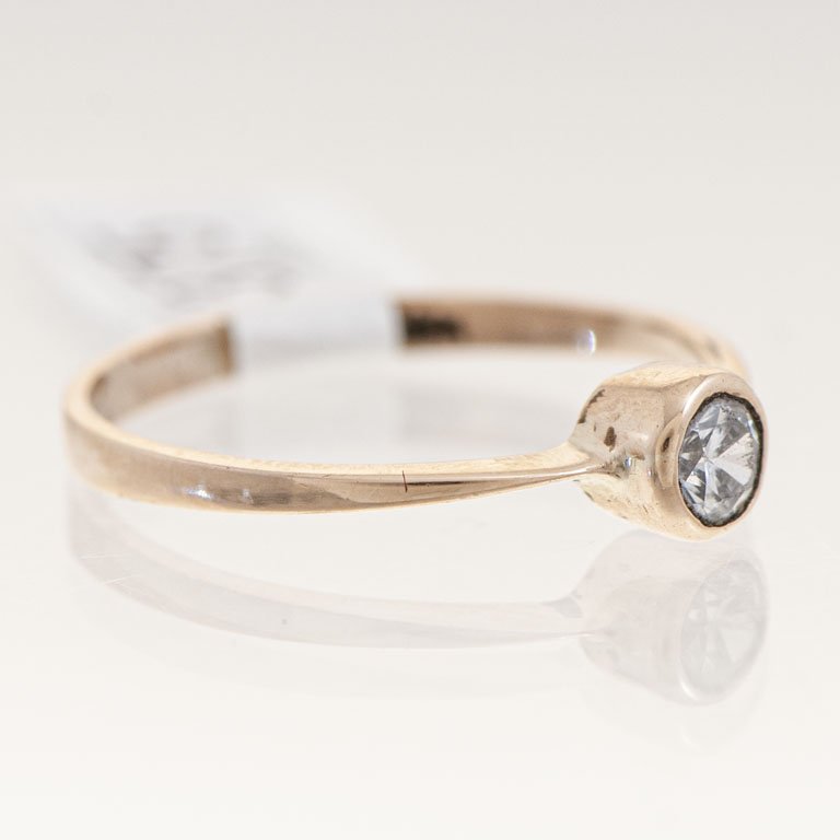 Anillo de Oro con Circonia - imagen 2