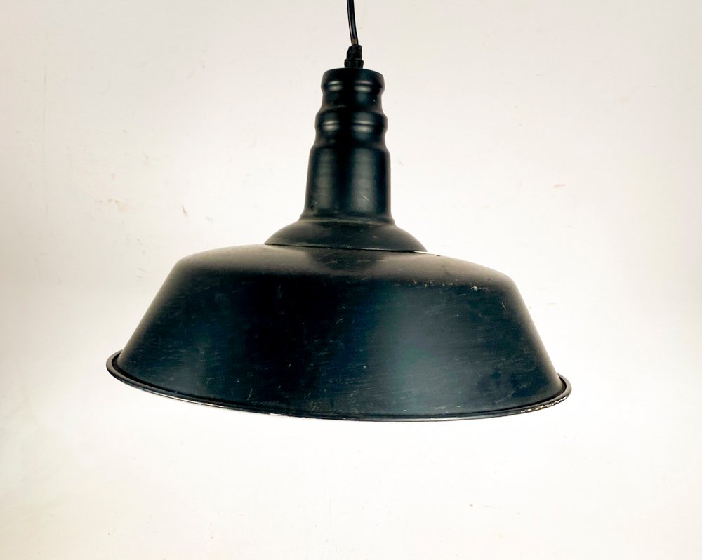 Colgante Negro de Chapa, Diámetro 35 cm