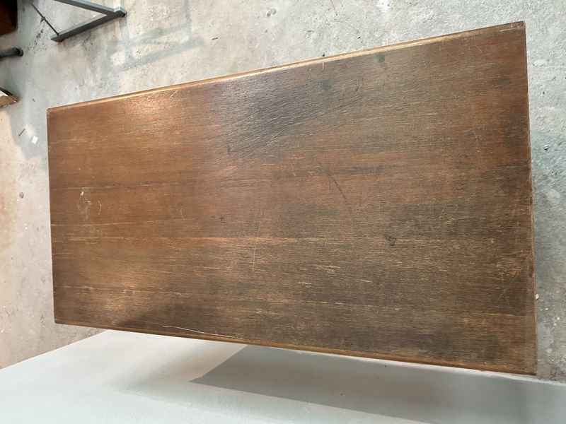 Escritorio en madera maciza antiguo - imagen 3