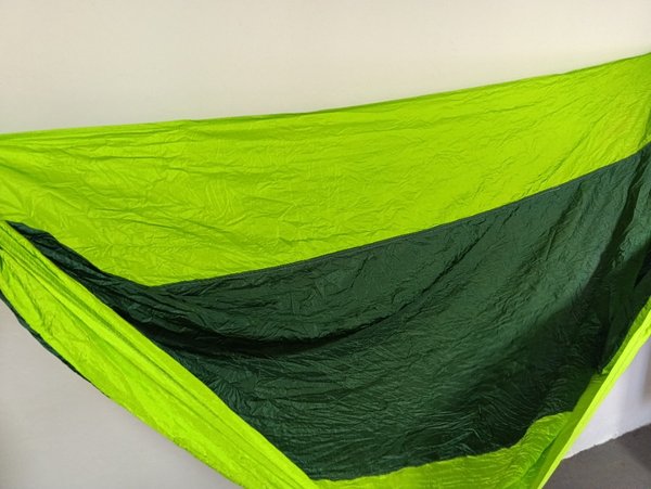 Hamaca paraguaya color verde para decorar - imagen 5
