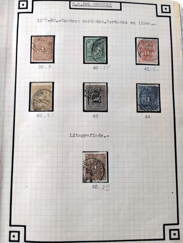 Colección de Sellos de Uruguay: Historia y Cultura - imagen 12
