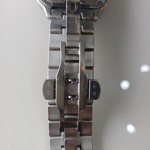 Reloj Cartier Santos Dumont Réplica Acero Caja Cuadrada Fondo Negro - imagen 5