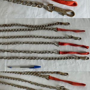 Correas de cadena para mascotas de 1mt, nuevas - imagen 1