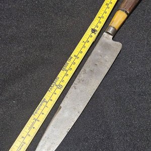 Cuchillo Panian de Cocina o Carnicero, Hoja de 21cm, Mango de Madera y Hueso - imagen 12