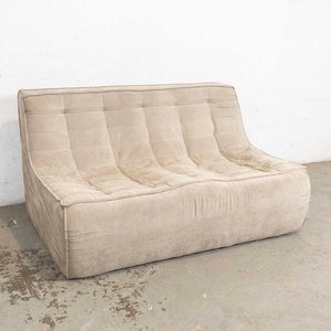 Lote anterior: Sofá de Dos Cuerpos Beige en Tela Lavable - Nuevo
