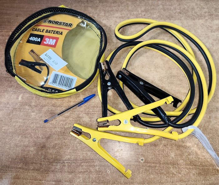 Cable de corriente para auto, 400A, 3MTS, REALES - imagen 2