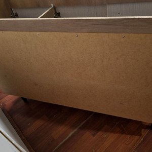 Mueble Bajo Mesada Blanco y Madera con 3 Puertas - imagen 4