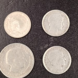 4 Monedas de Plata Uruguay: 20 y 50 Centésimos - imagen 5