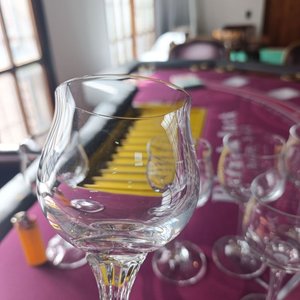 Copas de Cristal de Bohemia Modelo Diana para Vino - Altura 16.5 cm - imagen 5