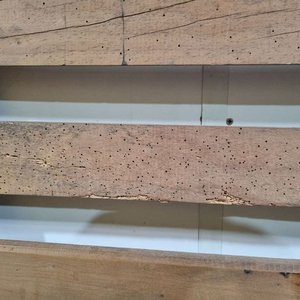 Importante Cama Antigua Dos Plazas Estilo Provenzal Madera - imagen 6