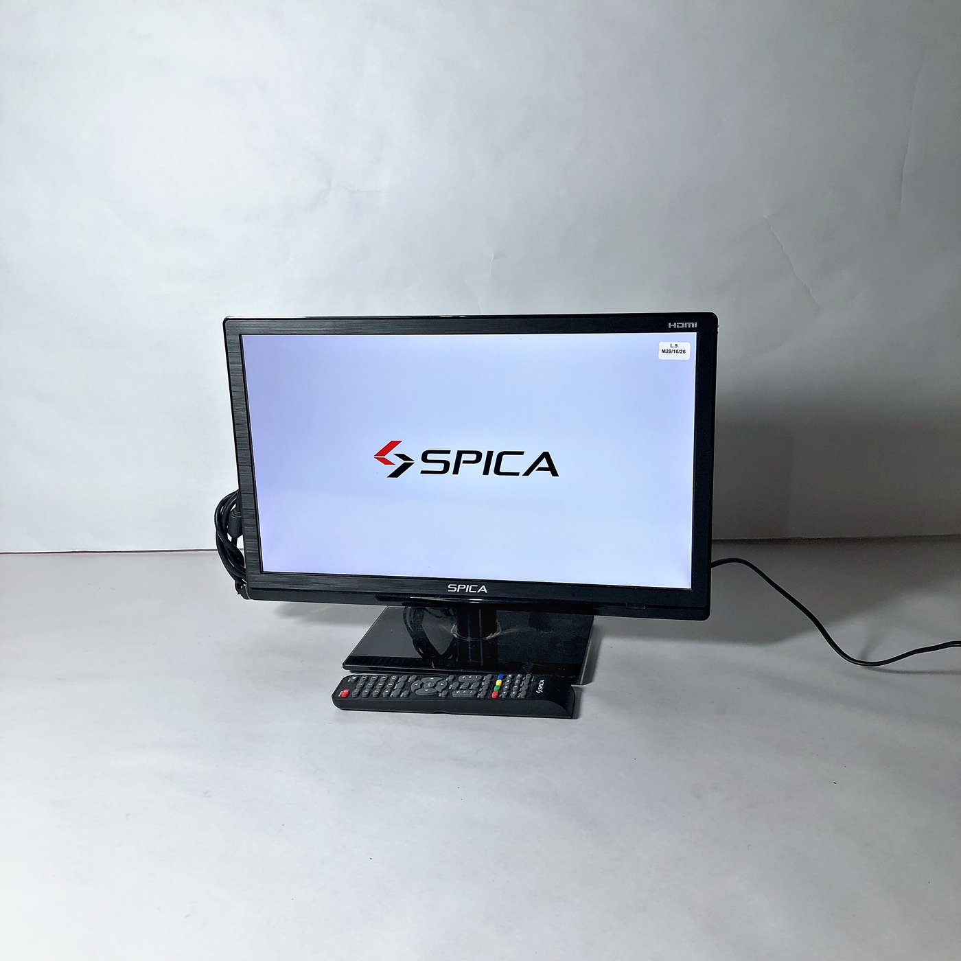 Televisor LED Spica de 13 pulgadas con control remoto (funcionando)