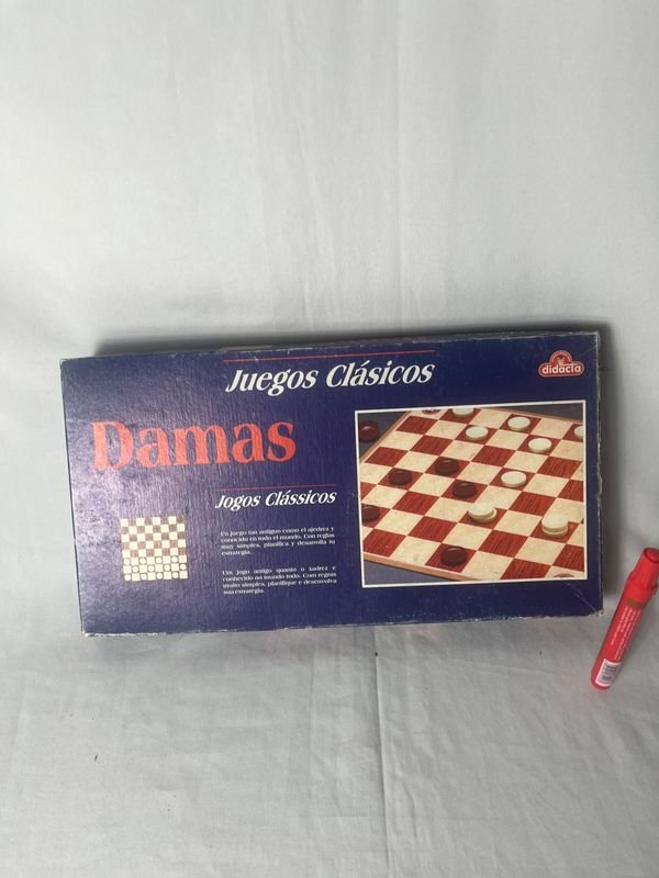 Juego de Damas Clásicas Didacta Completo
