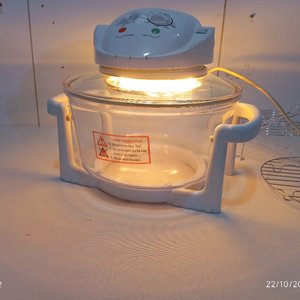 Horno Halógeno Multifunción con Bowl de Vidrio y Accesorios - imagen 6