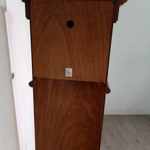 Reloj de Pie Antiguo Imitación con Péndulo y Maquinaria de Cuarzo - imagen 7
