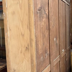 Mueble Antiguo de Pinotea con Divisiones Tipo Casilleros - imagen 5