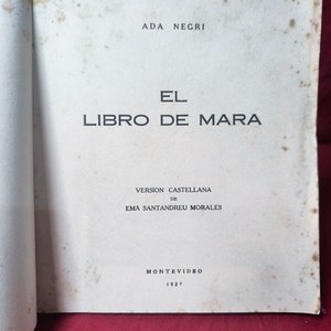 El Libro de Mara de Ada Negri (1937) - Edición Castellana - imagen 3