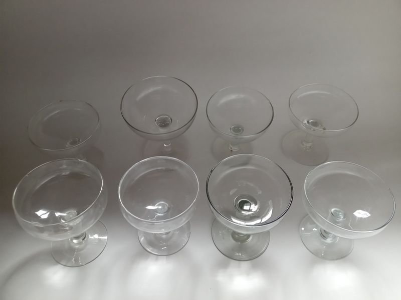 Conjunto de 8 copas de vidrio de alta calidad - imagen 2