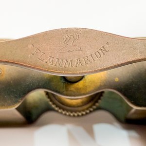 Binoculares Antiguos Flammarion en Bronce - imagen 4