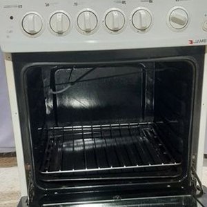 Cocina James Combinada 4 Hornallas a Gas, Horno Eléctrico Blanco - imagen 2