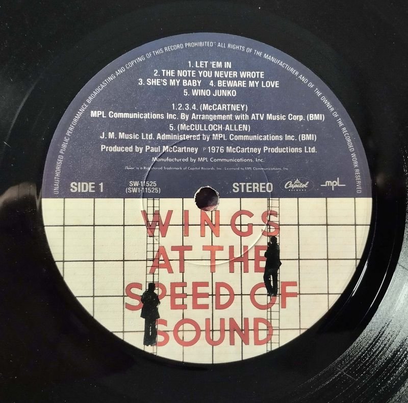 Álbum de Paul McCartney y Wings: 'Wings At The Speed Of Sound' - imagen 6