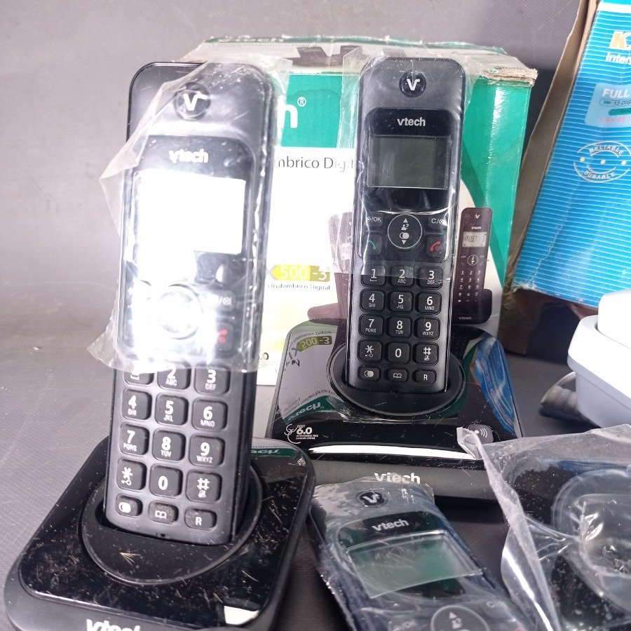 Teléfonos inalámbricos Vtech Lyrix 500-3 y Panasonic KX-T990CH - imagen 4