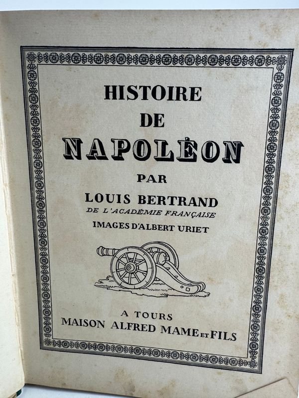 Libro Histórico sobre Napoleón, con ilustraciones de Albert Uriet - imagen 2