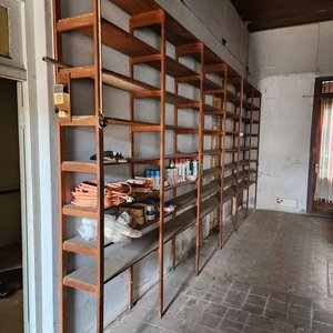 Estantería Grande de Madera Pino Blanco con 7 Niveles - imagen 1