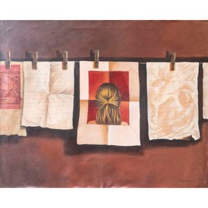 Lote anterior: Obra de Arte "Post Data" de Paula Galindez en Acrílico