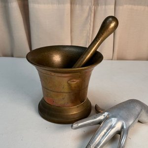 Lote anterior: Mortero y Majadero de Bronce Antiguo