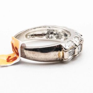 Anillo de Plata con Cristales Talla 18mm - imagen 2