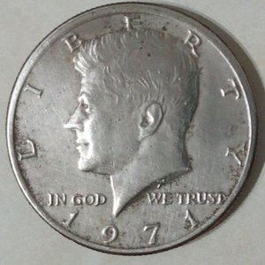 Lote anterior: Moneda Estadounidense Kennedy Medio Dólar 1971