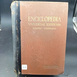 Lote siguiente: Enciclopedia Universal Ilustrada Europea Americana