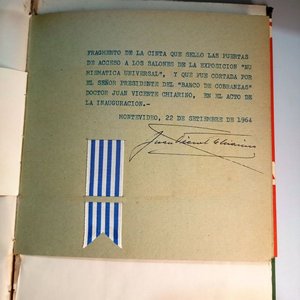 2 Volúmenes Academia Uruguaya de Numismática y Bibliofilia: Banco de Cobranzas 1964 y Homenaje a Asociación Numismática Argentina 1964 - imagen 8