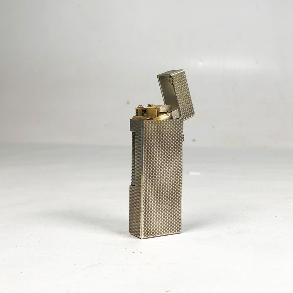 Encendedor Antiguo Dunhill Suizo Plateado