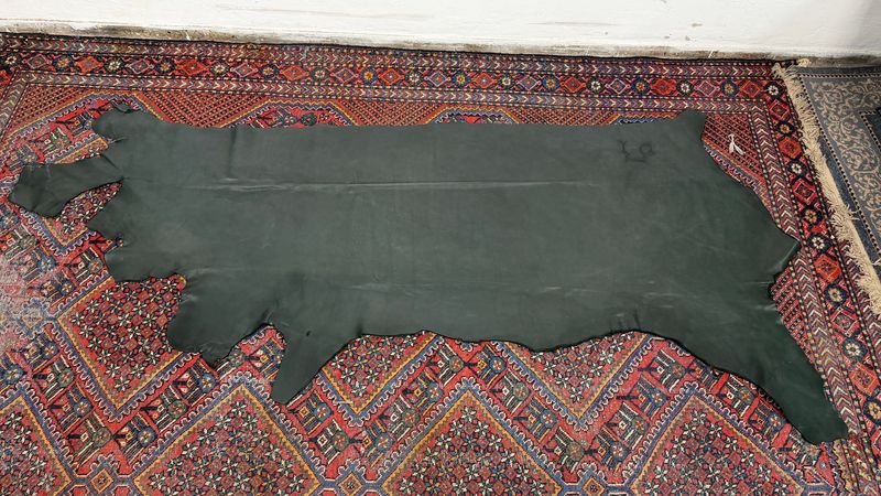 Cuero Negro para Tapicería