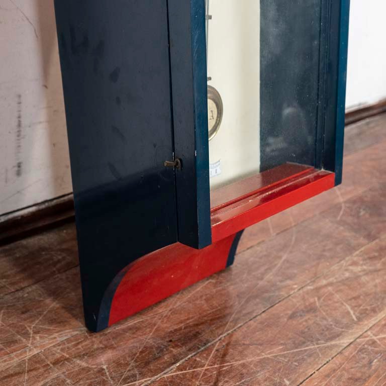 Reloj de pared con péndulo y caja de madera laqueada - imagen 3