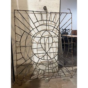 Lote anterior: Reja de Hierro con Diseño Circular - 145x187 cm