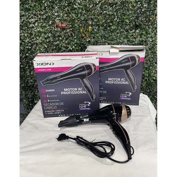 Set de 2 Secadoras de Pelo Xion Profesionales con Motor AC - imagen 1