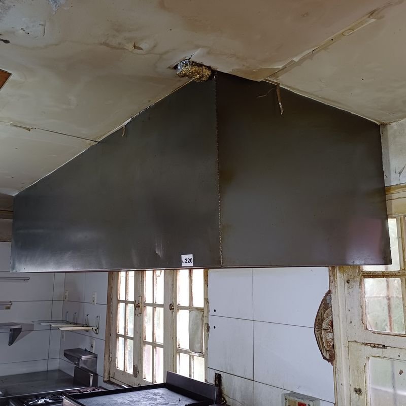 Campa de extractor en acero inoxidable - imagen 2