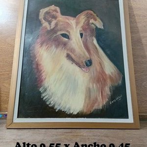 Lote siguiente: Cuadro "Collie" o "Lassie" de Dora Cetani - Arte Original