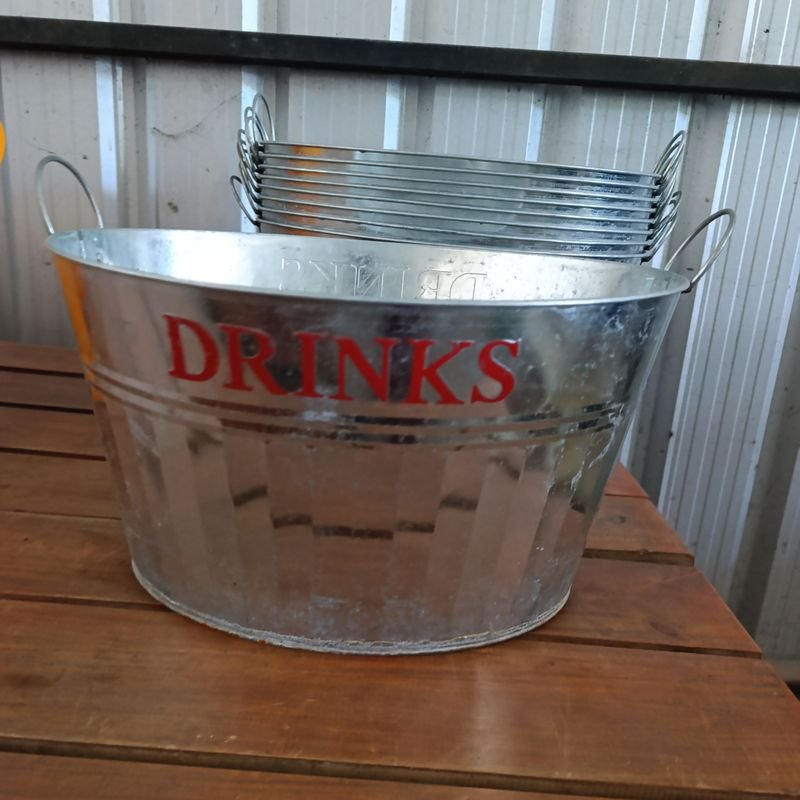 Lote anterior: Hielera Oval Galvanizada para Bebidas