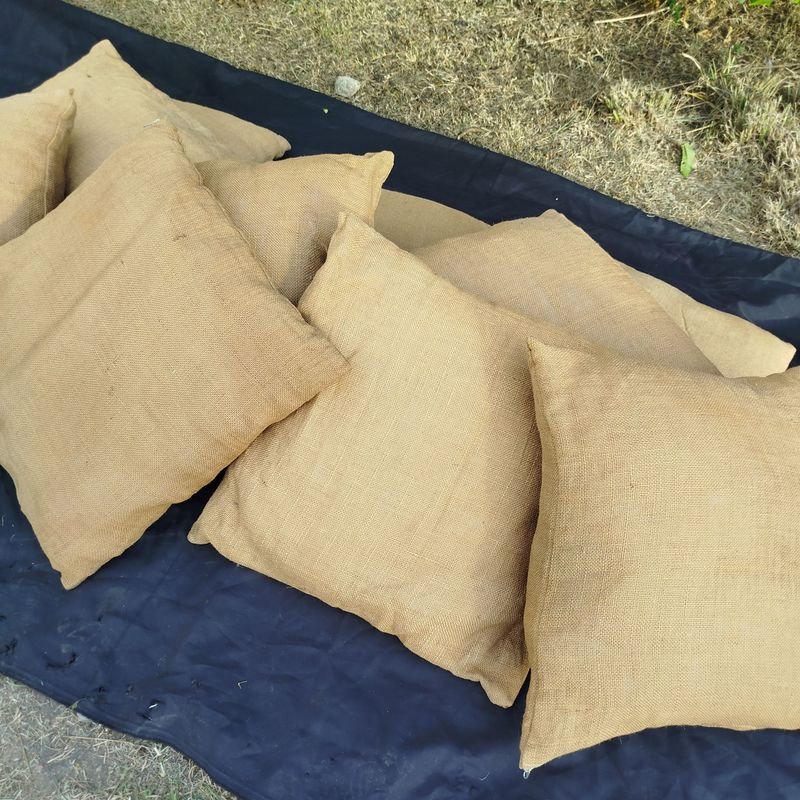 Lote anterior: Almohadones en Arpillera con Cierre