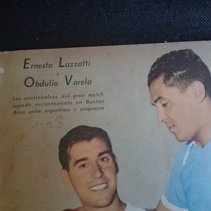 Revista El Gráfico Nº 1228 (1942) con Obdulio Varela y Ernesto Lazzatti - imagen 2