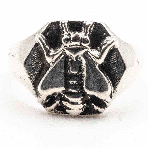 Anillo de Plata con Diseño de Abeja - 19 mm - imagen 1