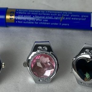 Anillos Reloj con Piedra Fantasía Corazón - imagen 6